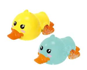 cheap plastic swimming wind up baby bath toys duck