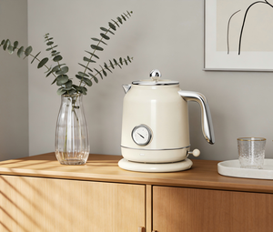 Vintage <b>Kettle</b> 1.2L Double-layer Anti-scalding 304 Stainless Steel Inner Household Automatic Power Off 1.2Lelectric <b>Kettles</b> - Product Image 2
