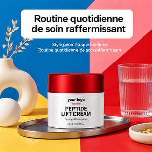 Crema Facial Profesional Reafirmante e Hidratante para Piel Seca y Opaca, Revela una Piel Radiante e Hidratada, Complejo de Péptidos, para Todo Tipo de Piel - Product Image 6