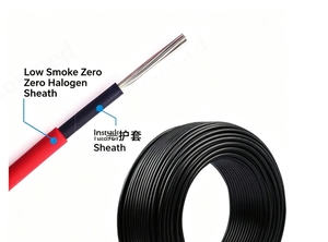 Câble d'alimentation pour système d'irrigation de <span class=keywords><strong>serre</strong></span> haute tension en cuivre OFC, étanche IP65, résistant aux UV, isolation PVC, ignifuge V-0 - Product Image 3