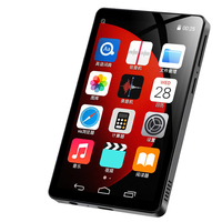Lecteur MP4 WiFi M9 avec écran tactile IPS de 4,0 pouces, haut-parleur, BT 5.0, lecteur MP3 HiFi sans perte, mémoire intégrée de 16 Go