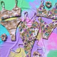 JingYu OEM/ODM op maat gemaakte logo bedrukking Xxxs bikini badpakken zwemkleding & strandkleding sportkleding bikini pak bikini op maat gemaakte zwemkleding