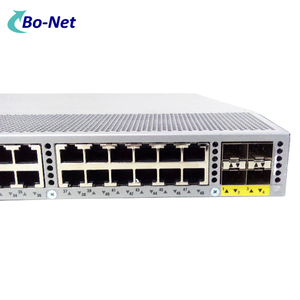 เน็กซัสจัดการสวิตช์อีเธอร์เน็ตกิกะบิต48พอร์ต N2K-C2248TP-1GE สวิตช์เครือข่ายที่มีการจัดการผ่านการทดสอบในสต็อก - Product Image 4