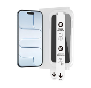 Verstärktes Black Edge 180 ° Sichtschutz glas für iPhone 17Air Pro Max 2 Glas in 1 Magic Box Schnell installation skit - Product Image 6