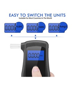 Três Switch Unit Alcoholimetro Boa Venda <span class=keywords><strong>Alcohol</strong></span> <span class=keywords><strong>Tester</strong></span> Profissional Bafômetro Álcool Medidor - Product Image 6