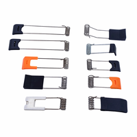 Support de fixation à ressort personnalisé pour profil MERLUZZO-T pour éclairage encastré, clips à ressort pour profil en T, accessoires pour rail d'éclairage