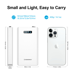 Pin dự phòng ngân hàng điện DC 12V Kết quả đầu ra mini Powerbank cho điện thoại di động dẫn ánh sáng máy ảnh - Product Image 2