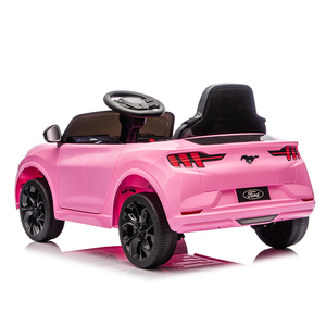 Auto Elettrica per Bambini Ford Mustang Mach E con Licenza, Batteria 24V, Telecomando, Auto Cavalcabile in Plastica Rosa per Bambine - Product Image 4