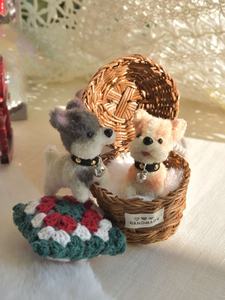 Cesto portaoggetti in rattan fatto a mano, modello in scala 1/12 della bambola <span class=keywords><strong>Maileg</strong></span>, utilizzato come mini mobile decorativo - Product Image 6