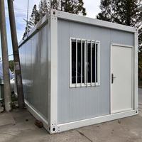 Casa Modular de Contenedores de Lujo de 20 pies y 40 pies, Panel Sándwich de Acero Desmontable, Casa de Camping, Tienda, Dormitorio, Concepto de Casa Pequeña Moderna