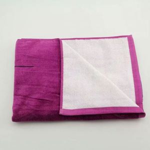 ผ้าขนหนูชายหาดเด็กแบบกำหนดเองได้ ป้องกันแบคทีเรีย ซับทรายได้ดี พิมพ์ลายด้วยเทคนิค Thermal Transfer เหมาะสำหรับการเดินทาง - Product Image 3