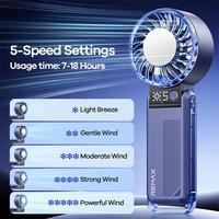 Ventilateur portable REMAX RS-SF27 4000mAh pliable à réfrigération semi-conductrice, ventilateur turbo rafraîchissant pour voyage et bureau