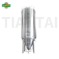 Fermenteur commercial de veste de fossette de réservoir de Fermentation de bière 2000L avec la bonne soudure pour la Fermentation