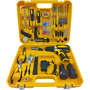 Perceuse à percussion 12V double vitesse, modèle compact, avec coffret d'accessoires complet, alimentation au lithium, forte puissance, support OEM, direct usine - Product Image 1