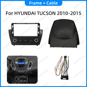Marco de Panel de Radio para Coche Android con Pantalla de 12.3 Pulgadas, Base de Soporte y Arnés de Cableado CANBUS para <span class=keywords><strong>HYUNDAI</strong></span> <span class=keywords><strong>TUCSON</strong></span> IX35 <span class=keywords><strong>2006</strong></span>-2020 - Product Image 3