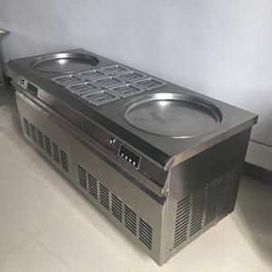 Máquina de helados fritos de rollos de <span class=keywords><strong>helado</strong></span> congelado de acero inoxidable de alta calidad al mejor <span class=keywords><strong>precio</strong></span> - Product Image 6