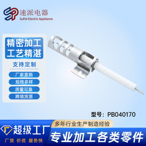 Aguja de encendido para estufa Pb040170, pieza de repuesto de acero inoxidable, accesorio resistente al calor para placa de cocción - Product Image 5