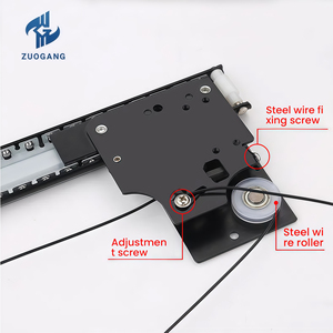 Telescoping Hidden Swing Rail phần cứng pivot coneal gấp trượt tủ bếp Túi cửa trượt hệ thống ngăn kéo thanh trượt - Product Image 3