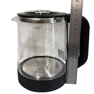 Universal Glass <b>Kettle</b> 1L With Lid Blue Light High <b>Temperature</b> Resistant For Tea Bar Machine - Product Image 4