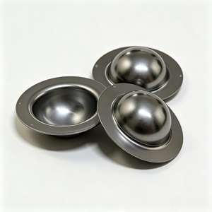 Tapa antipolvo metálica estampada para cubo de rueda, tapa de grasa para rodamientos de eje de remolque para RV, caravanas y maquinaria agrícola, fabricada por troquelado - Product Image 3