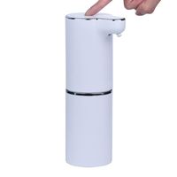 Distributeur de savon liquide automatique intelligent rechargeable pour hôtel, en plastique, avec capteur tactile sans contact, 3 vitesses, étanche IPX5, 300 ml, moderne