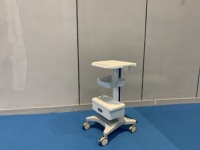 Chariot médical portable MT MEDICAL pour échographie, chariot pour ordinateur portable d'hôpital, mobilier d'hôpital en plastique