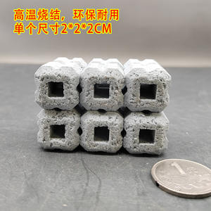 Modern Square Ceramic Umwelt freundliche Yuan Marke Aquarium Aquarium Bakterien Haus filter Anpassbare Kultur Ziegel Hersteller - Product Image 3