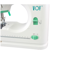 FHSM-520 VOF Mini Machine à coudre à surjet à ultrasons automatique 12 points pour perruque de cheveux en dentelle Durable métal plastique ménage