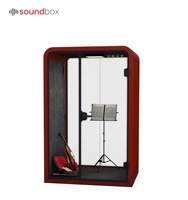 Soundbox insonorisé cabine de musique bureau privé dosettes de réunion insonorisé isolation phonique cabine de piano acoustique