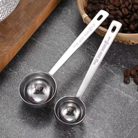 Cuillère à thé au lait en acier inoxydable à long manche personnalisée de haute qualité accessoires de cuisson de thé Matcha cuillère à mesurer de café en métal