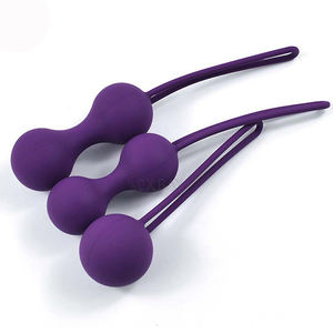 Sexbay mujeres venden bolas de silicona Kegel para ejercicio de estiramiento vaginal control de la vejiga de las mujeres después del embarazo del suelo pélvico - Product Image 1