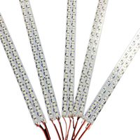 Usine en gros Double rangée 3MM 4MM Ultra-mince publicité boîte à lumière barre lumineuse 2835 4014 Led barre lumineuse dure