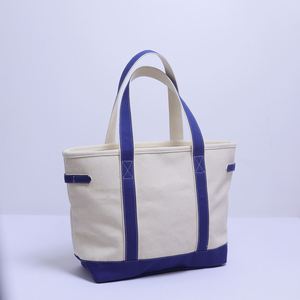 Bolsa de Playa Portátil con Cierre de Cremallera, Bordado Personalizado en Color de Contraste, Ecológica, Resistente al Agua, para Mujer - Product Image 3