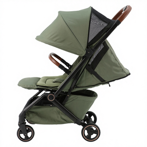 Cochecito <span class=keywords><strong>de</strong></span> Bebé Plegable con una Mano, Modelo BS6020, <span class=keywords><strong>de</strong></span> Aleación <span class=keywords><strong>de</strong></span> Aluminio Ligero y Estructura <span class=keywords><strong>de</strong></span> Tela, Ideal para Viajes en Avión - Product Image 5