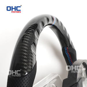 USA magazzino reale in fibra di carbonio M5 G30 volante per <span class=keywords><strong>Bmw</strong></span> 5 serie G38 G32 <span class=keywords><strong>G11</strong></span> G12 G14 G15 G05 G06 G07 con fori a pale - Product Image 4