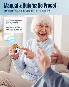 <span class=keywords><strong>Radio</strong></span> AM FM <span class=keywords><strong>de</strong></span> Bolsillo Portátil con Batería <span class=keywords><strong>de</strong></span> 2 Pilas AAA, Preajustes Manuales, Bloqueo con Llave, Temporizador <span class=keywords><strong>de</strong></span> Apagado, Mini <span class=keywords><strong>Radio</strong></span> Digital (Sin Altavoz) - Product Image 2