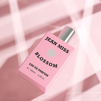 Parfum unisexe JEAN MISS 100ML de haute qualité, Eau de Parfum florale fruitée rose avec une douceur longue durée, vaporisateur durable