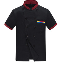 Tenue de Travail Décontractée de Chef pour Hommes et Femmes, Vêtements de Cuisine Respirants, Uniforme d'Été en Twill à Manches Courtes ou Longues pour Restaurants