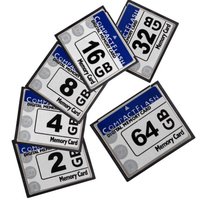 2025 Tarjeta de memoria Cf de capacidad real superventas 1Mb 512Mb 1Gb 2Gb 4Gb 8Gb 16Gb 32Gb 64Gb Extreme Pro Compactflash Sd Cf tarjeta