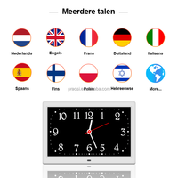 Profs Nieuwe 10 Inch Slimme Dementiekalender Klok Geheugenverlies Nederlandse Grote Display Digitale Kalender Wandklok Mobiele Telefoon App