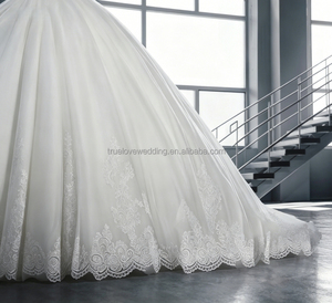 Vestido <span class=keywords><strong>de</strong></span> <span class=keywords><strong>Novia</strong></span> <span class=keywords><strong>de</strong></span> Lujo Barato <span class=keywords><strong>de</strong></span> China con Mangas Largas, Vestido <span class=keywords><strong>de</strong></span> <span class=keywords><strong>Novia</strong></span> Europeo en Línea - Product Image 6