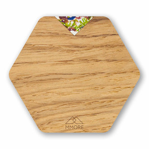 Sottobicchieri in Legno Personalizzati - Quercia / Set di 4 Sottobicchieri - Product Image 4