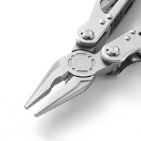 Pince multitool pratique pour camping en plein air avec lame en acier 16 in12cr13