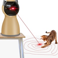 Jouet laser pour chat interactif électrique à mouvement automatique rotatif Jouets et accessoires pour animaux de compagnie