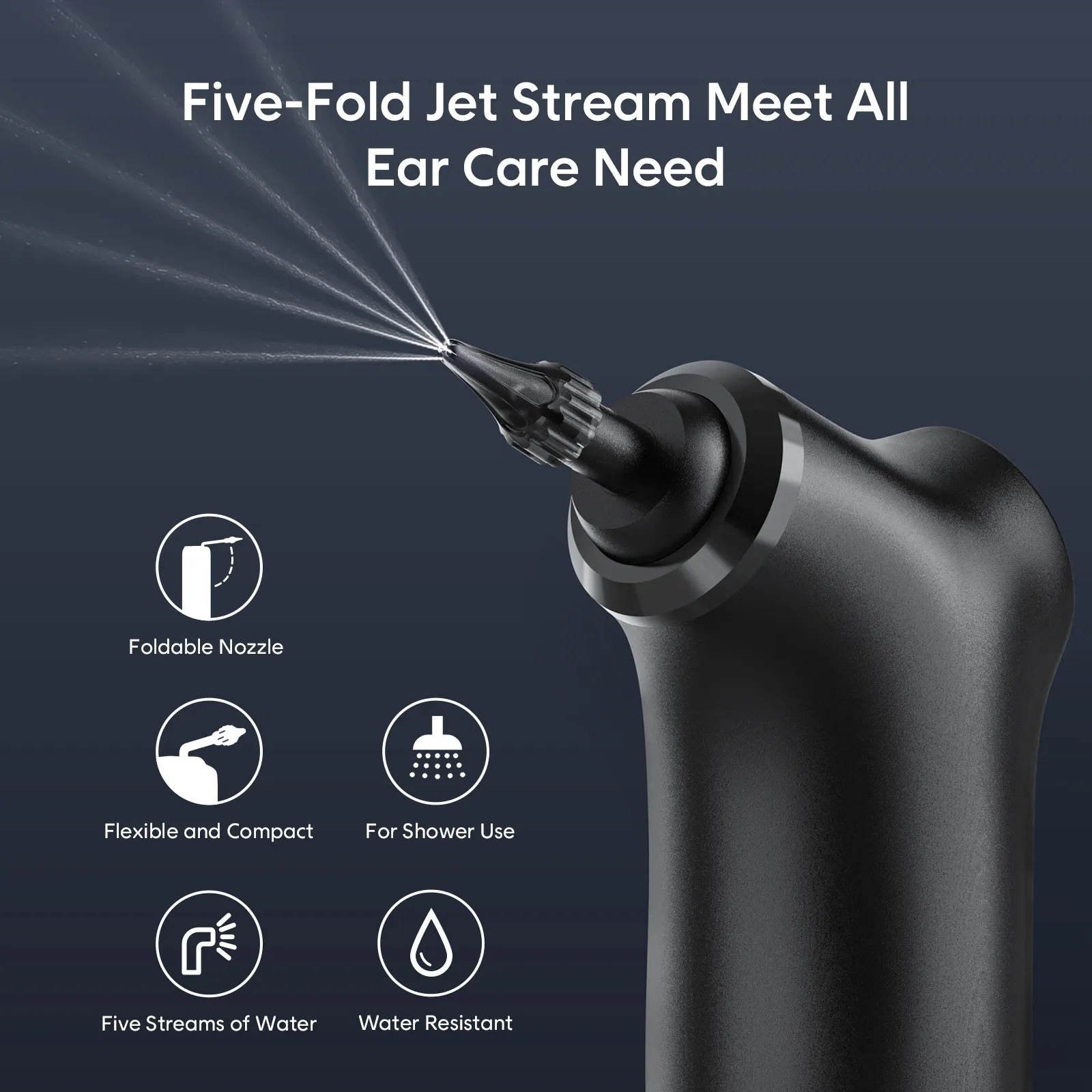 家庭用E30効果的な耳洗浄機4つのモデル200mlウォーターバンクを備えた電気耳洗浄