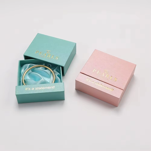 Drawer Style Custom Logo Jewelry <b>Boxes</b> Ideal For Wedding Favors Jewelry Display Retail Packaging And Wholesale Jewellery <b>Boxes</b> - Product Image 1