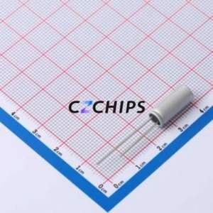 ตัวเก็บประจุแบบแข็ง HT1C827M0615PC แบบ Through-hole (THT), ขนาด D6.3xL15 มม. 820uF 20% 16V 2.5 มม. - Product Image 2