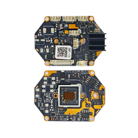 Kamera Keamanan CCTV Resolusi Tinggi 6MP Rakitan Papan IP PCB Terintegrasi dengan PoE, Lampu Ganda Pintar, Audio Dua Arah