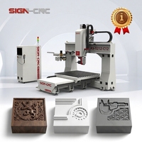 Machine de fraisage CNC à 5 axes pour le travail du bois, le moulage 3D, le moulage en mousse EPS, le moulage en ABS et la sculpture