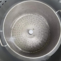 Centrifugeuse industrielle déshydratante, sécheuse à tambour en acier inoxydable, machine de déshuilage, sécheuse à air chaud